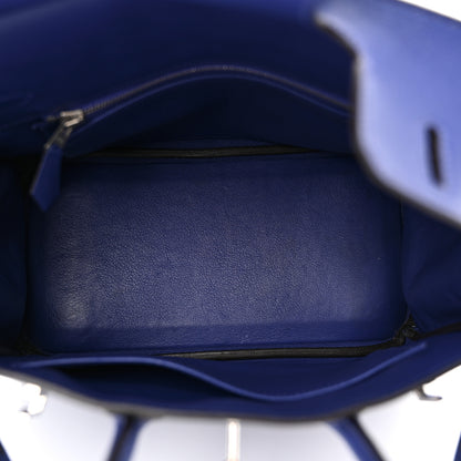 Hermes Swift Birkin 25 Bleu Electrique 5 of 10