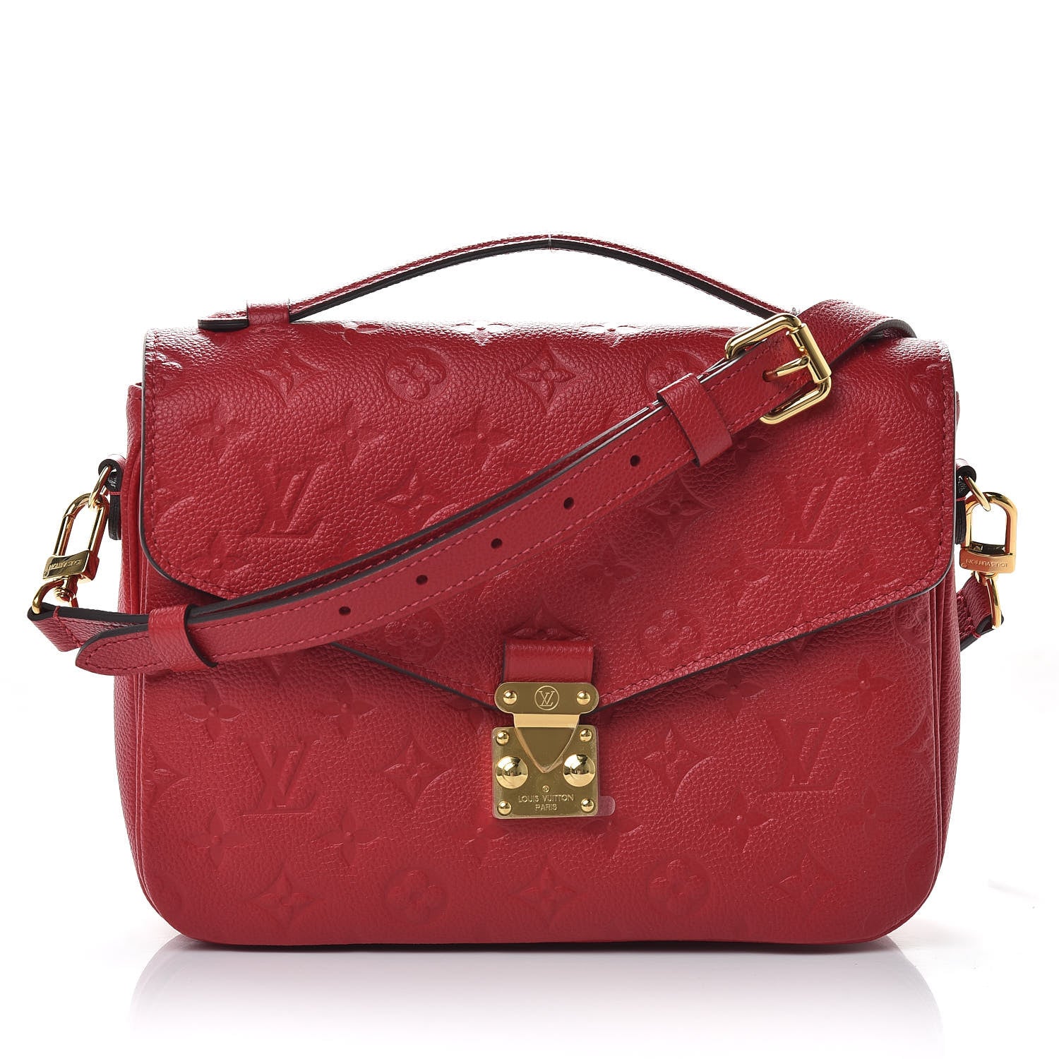 Louis Vuitton Empreinte Pochette Metis Scarlet 1 of 12