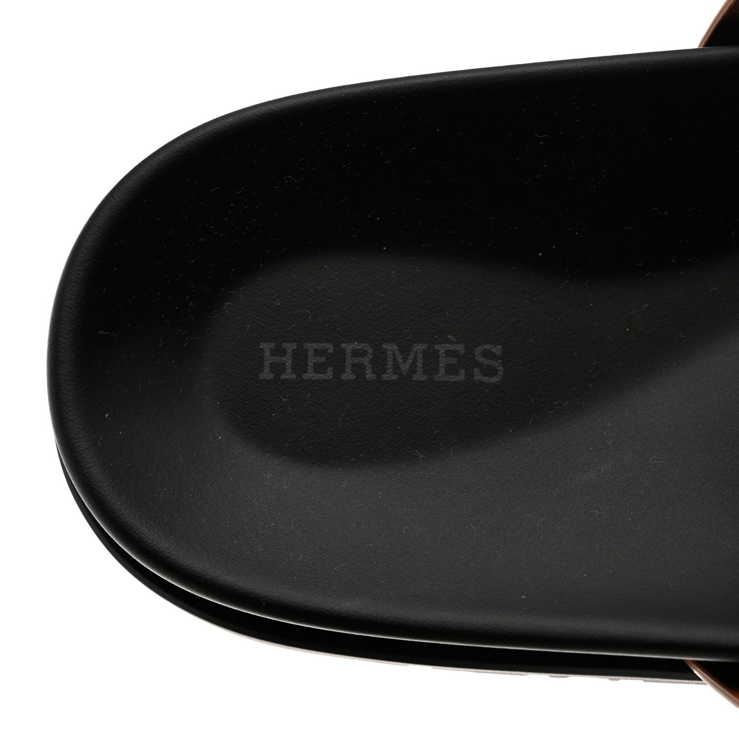 Hermes Calfskin Mens Chypre Sandals 44 Naturel 7 of 9