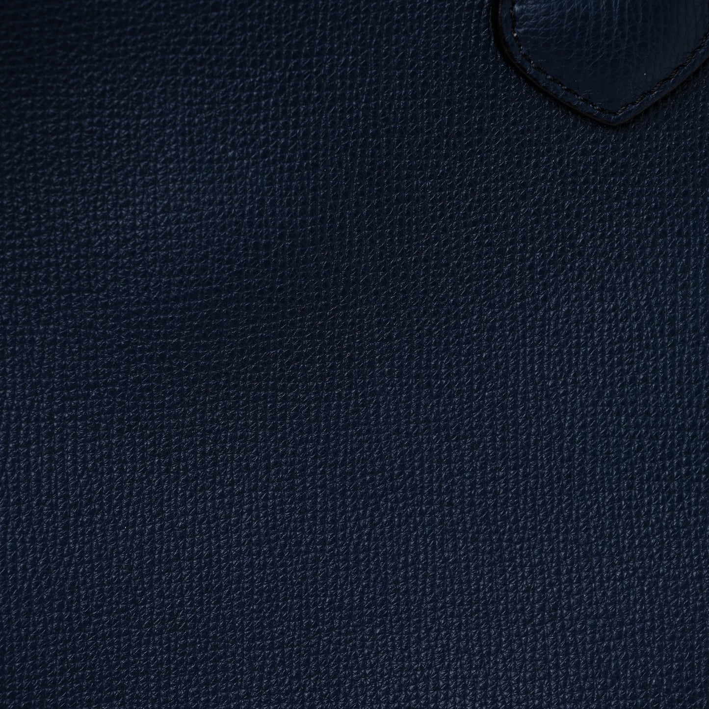 Derby Calfskin House Check Medium Banner Tote Ink Blue