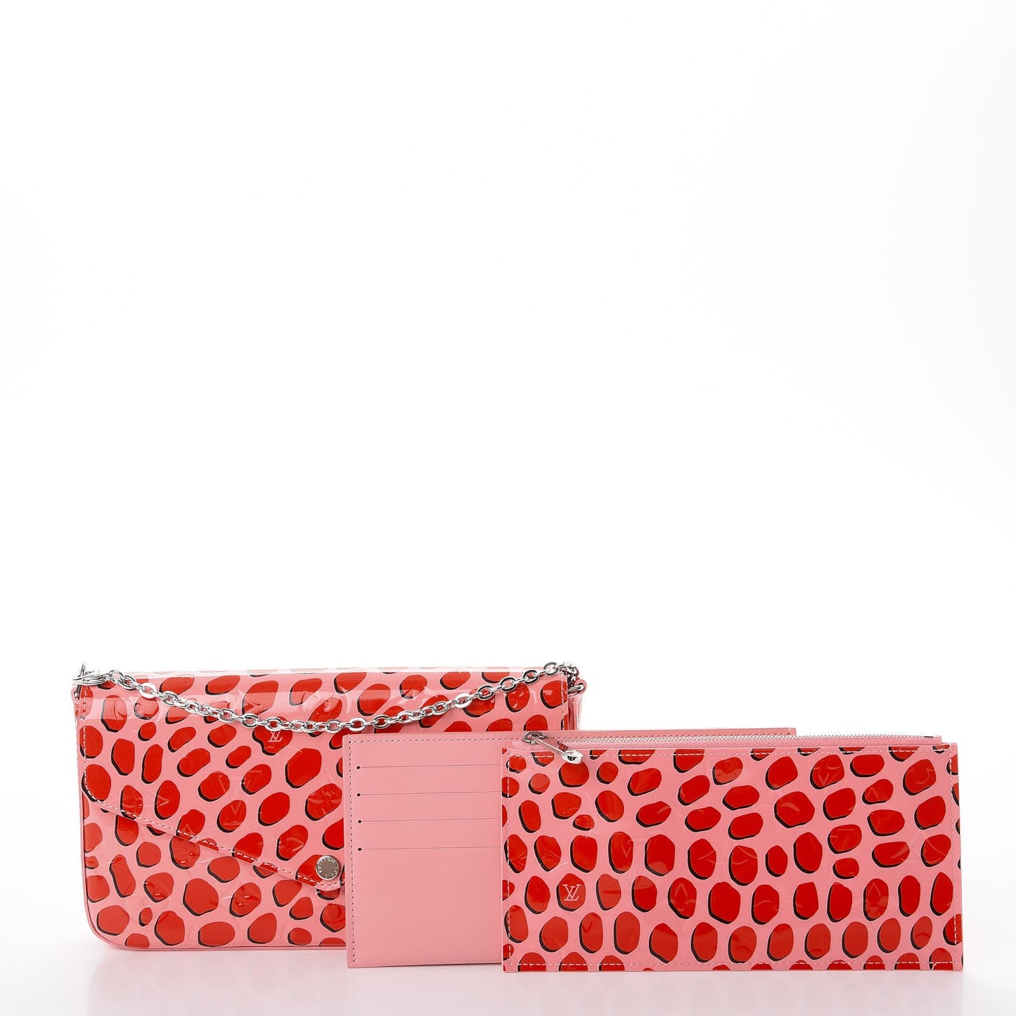 Vernis Jungle Dots Pochette Felicie Sugar Pink Poppy