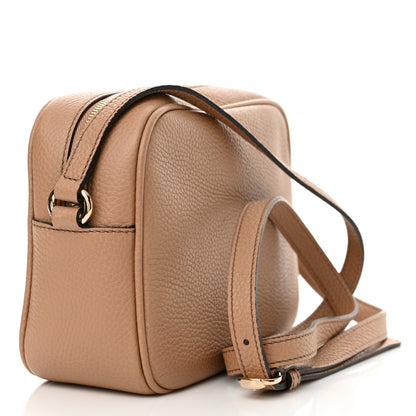 Gucci Pebbled Calfskin Small Soho Disco Bag Camelia 3 of 11