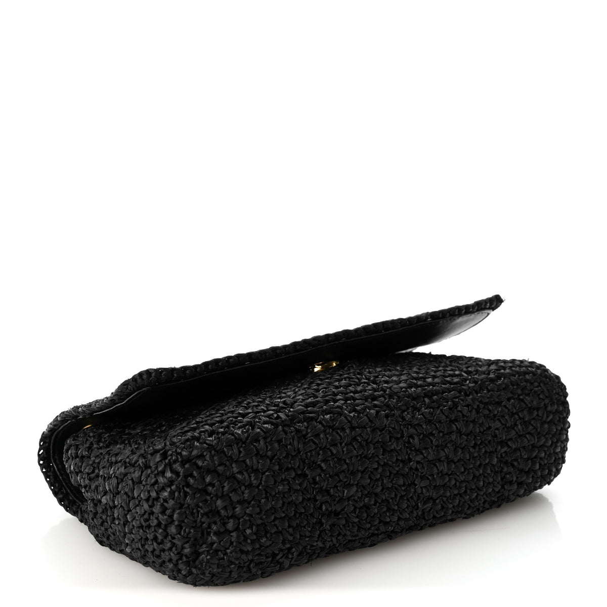 Saint Laurent Raffia Monogram Medium Jamie Black 6 of 19