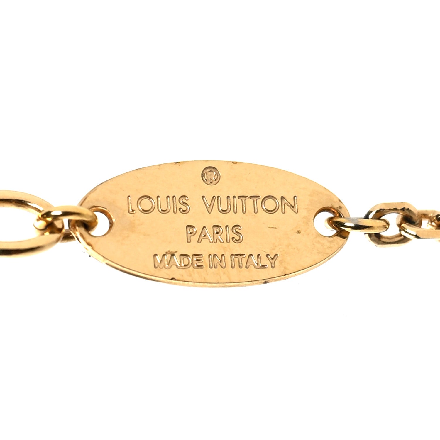 Louis Vuitton Metal Blooming Supple Necklace Gold 5 of 6