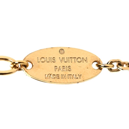 Louis Vuitton Metal Blooming Supple Necklace Gold 5 of 6