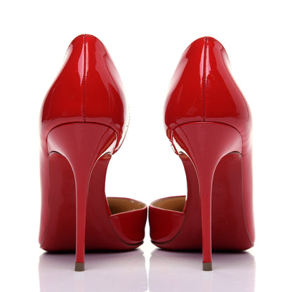 Christian Louboutin Patent Iriza 100 Pumps 36.5 Fraise 5 of 11