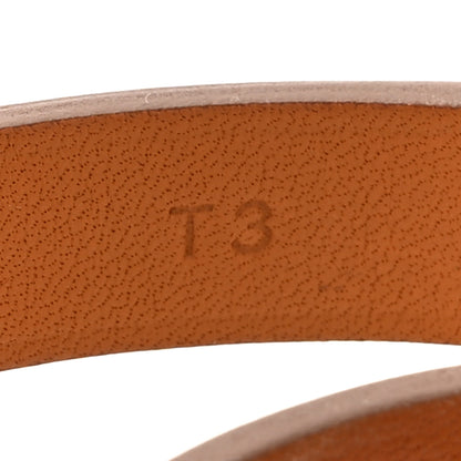 Hermes Swift Kelly Double Tour Bracelet T3 Nata 5 of 7