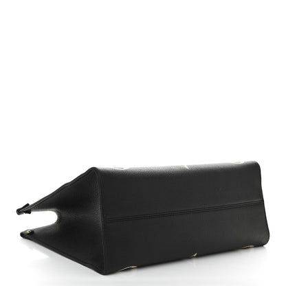 Louis Vuitton Empreinte Monogram Giant Onthego MM Black Beige 7 of 23