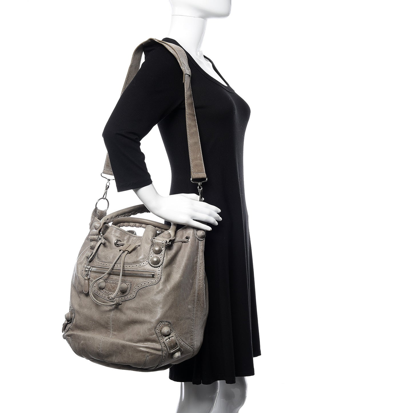 Agneau Giant Brogues Hardware Pompon Galet