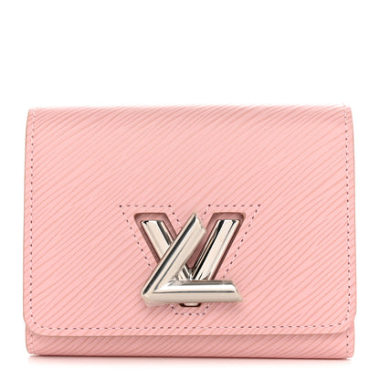 Louis Vuitton Epi Twist Compact Wallet Rose Ballerine 1 of 7