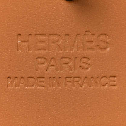 Hermes Vache Hunter Toile H Brides de Gala Herbag Zip Retourne 31 PM Natural 6 of 8