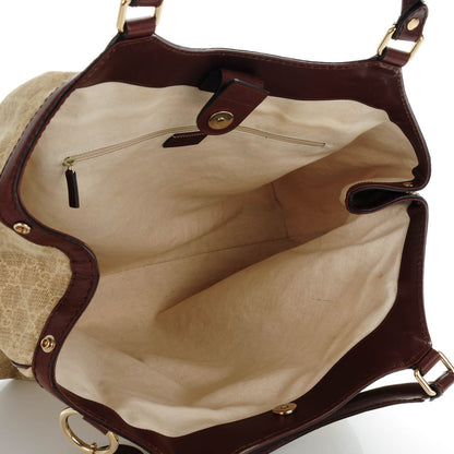 Gucci Monogram Cabinato Large Sukey Tote Brown 5 of 7