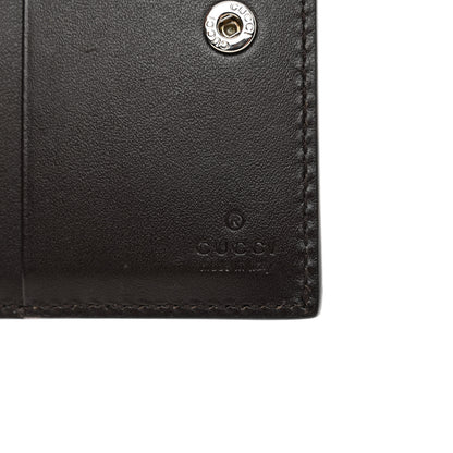 Gucci Guccissima Card Holder Black 6 of 6