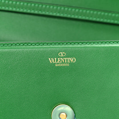 Valentino Garavani Calfskin Vlogo Small Loco Shoulder Bag Gea Green 6 of 10