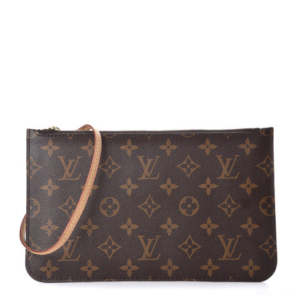Louis Vuitton Monogram Neverfull MM GM Pochette 1 of 7