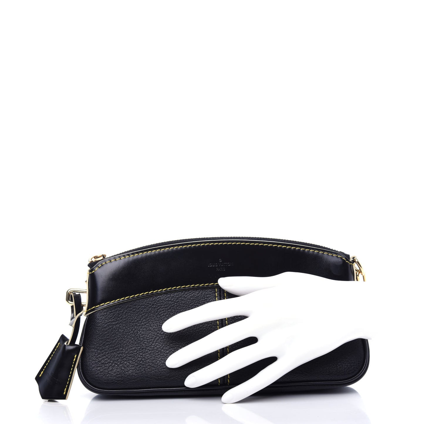 Suhali Lockit Clutch Black