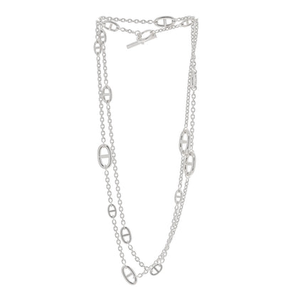 Hermes Sterling Silver Farandole Necklace 120 3 of 5