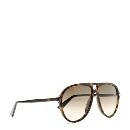 Gucci Acetate Aviator Sunglasses GG0119S/S Tortoise 3 of 9