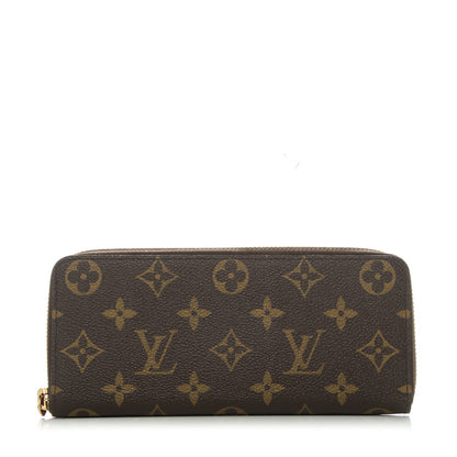 Louis Vuitton Monogram Clemence Wallet Fuchsia 1 of 7