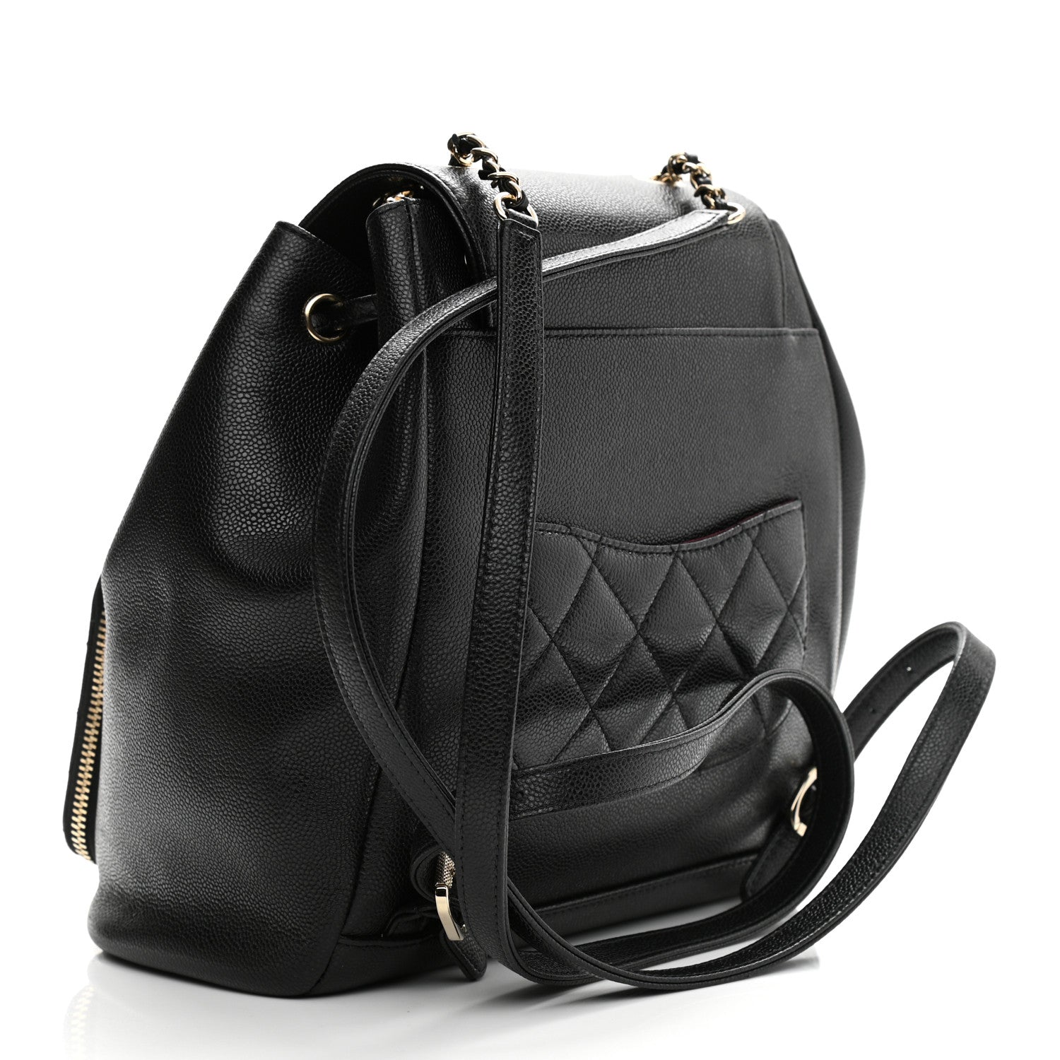 Chanel Caviar Quilted Business Affinity Backpack Black 3 of 8