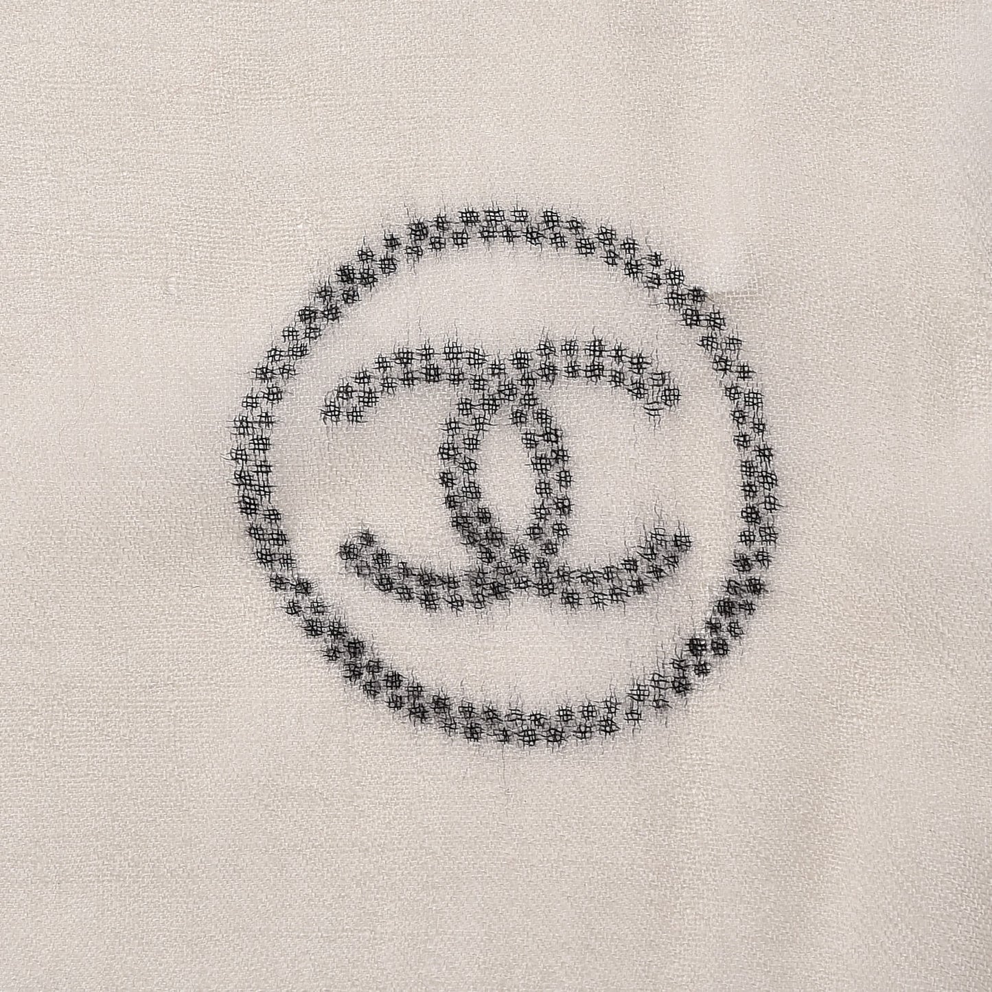 Cashmere No. 5 Scarf White