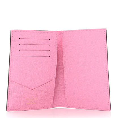 Louis Vuitton Monogram 2023 Christmas Animation Alpine Passport Cover Pink 6 of 7