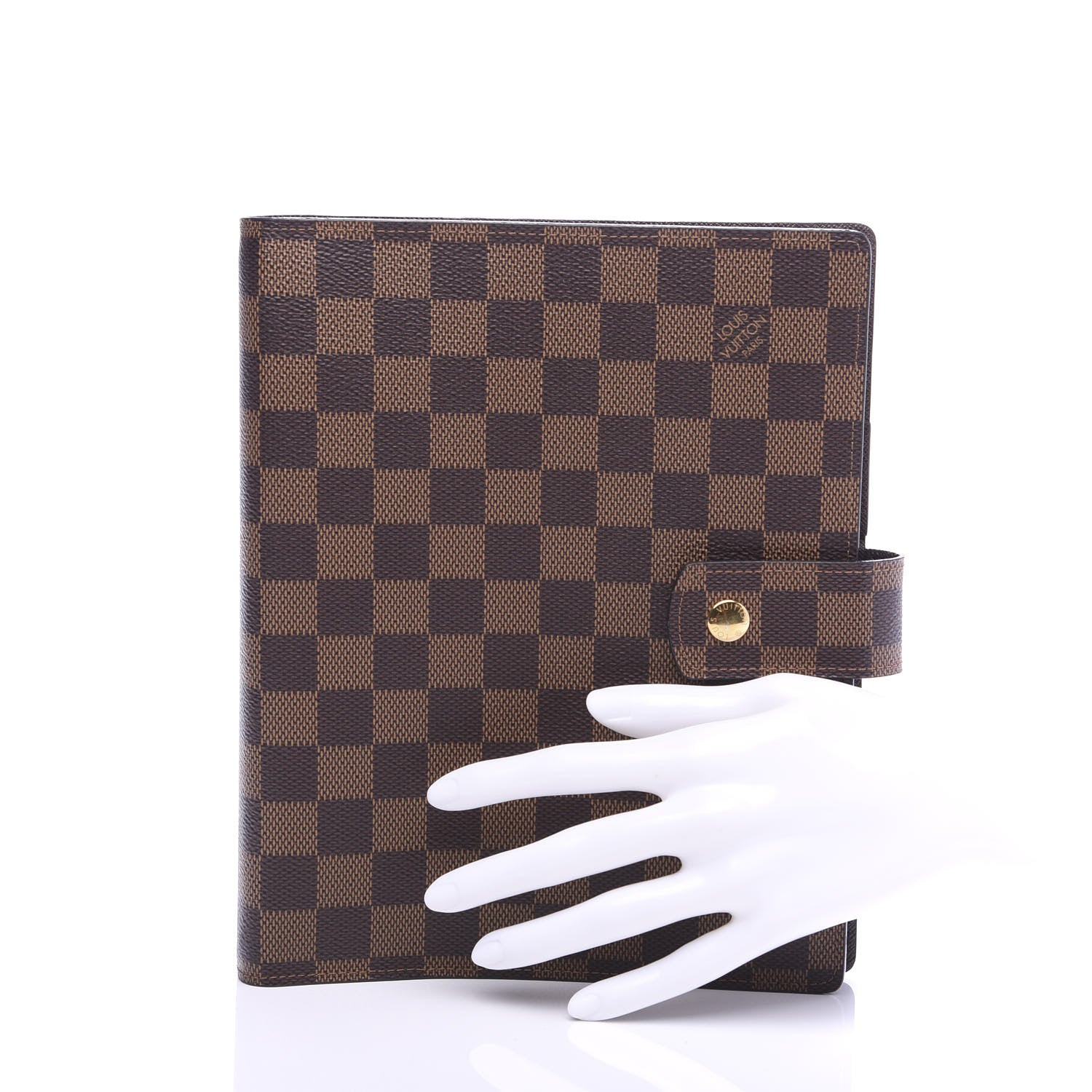 Louis Vuitton Damier Ebene Large Ring Agenda Cover 2 of 6