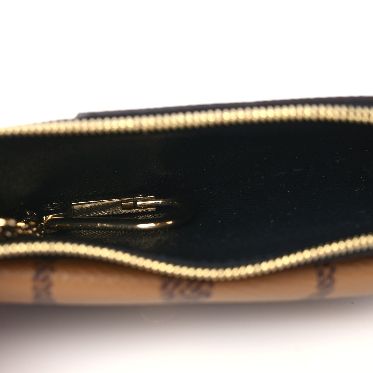 Reverse Monogram Recto Verso Card Holder Brown