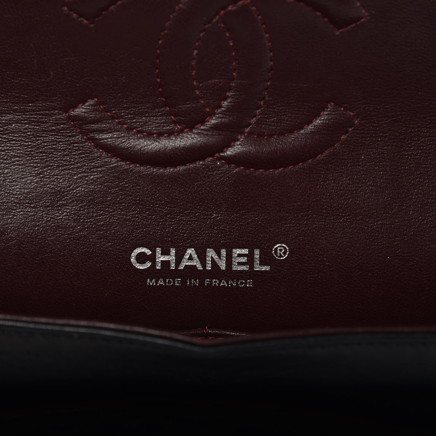Chanel Lambskin Quilted Medium Double Flap Black 6 of 10