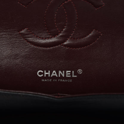 Chanel Lambskin Quilted Medium Double Flap Black 6 of 10