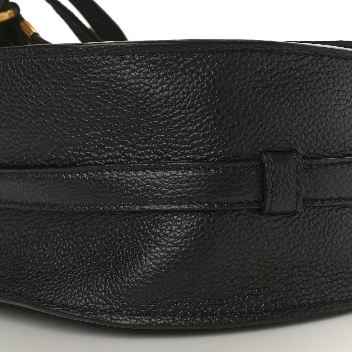 Chloe Calfskin Medium Marcie Round Crossbody Bag Black 9 of 10