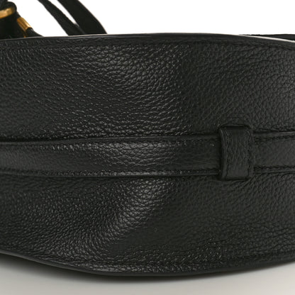 Chloe Calfskin Medium Marcie Round Crossbody Bag Black 9 of 10