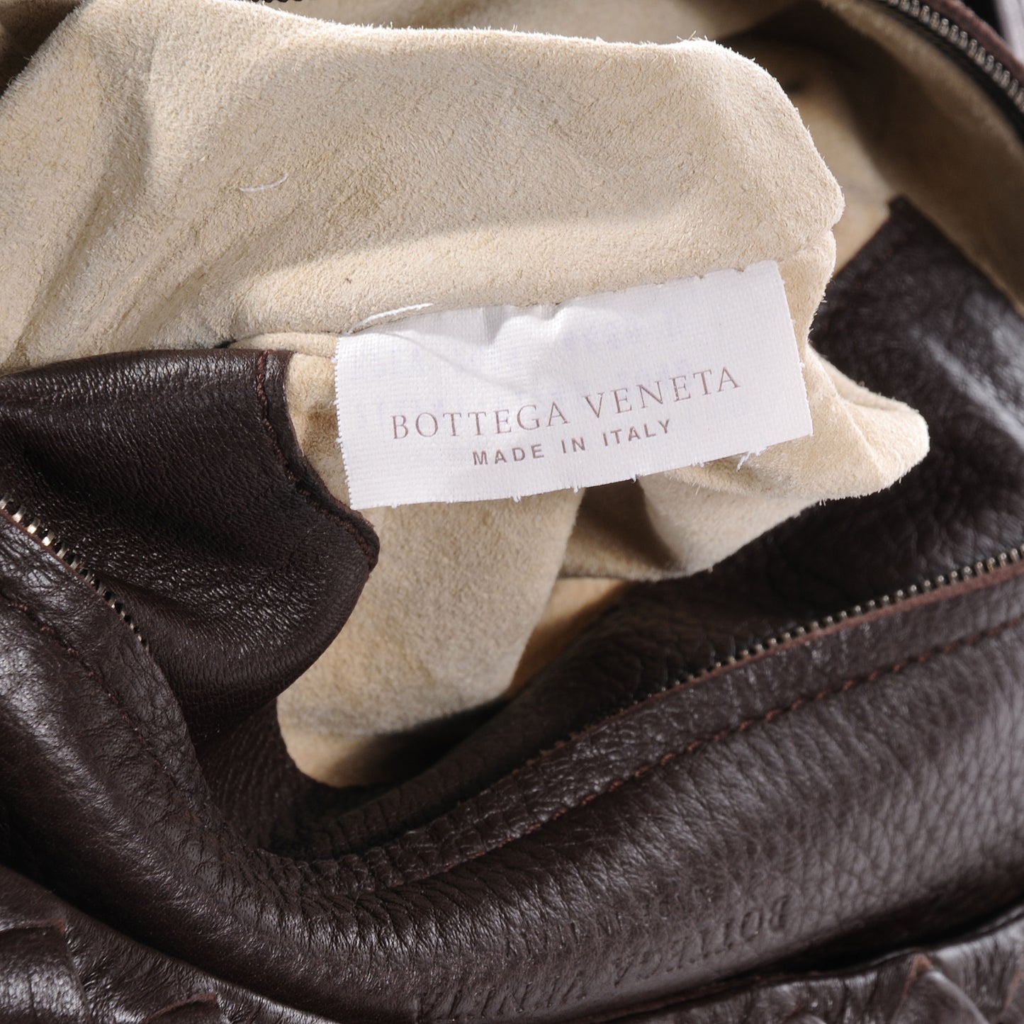 Cervo Deerskin Hobo Ebano