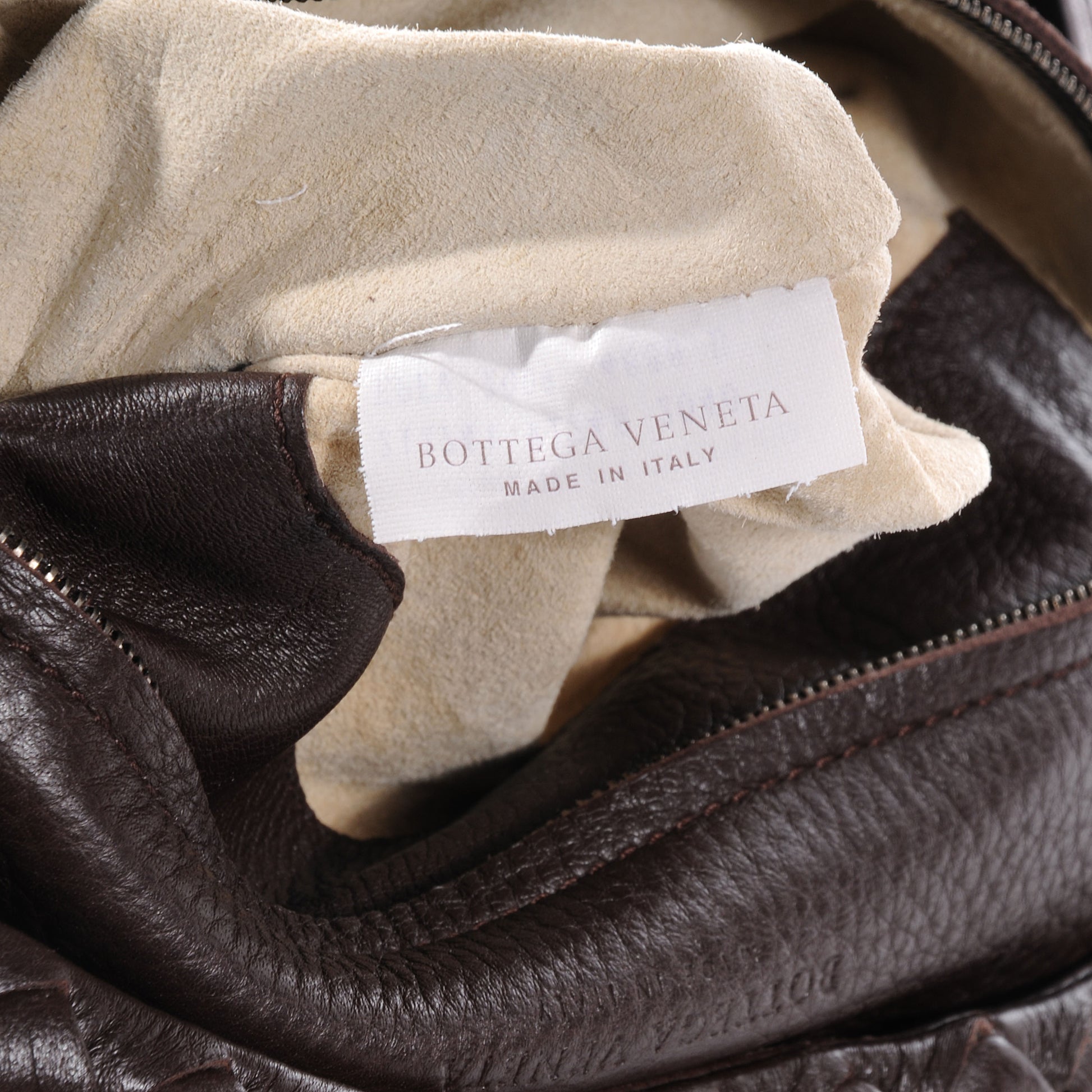 Bottega Veneta Cervo Deerskin Hobo Ebano 6 of 7