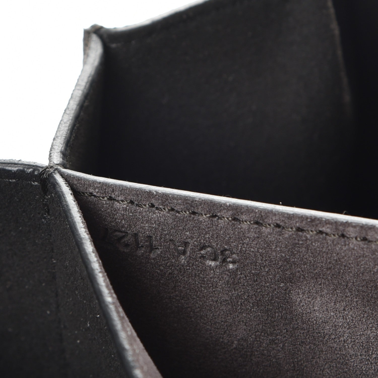 Givenchy Calfskin Suede Medium GV3 Flap Black 7 of 7
