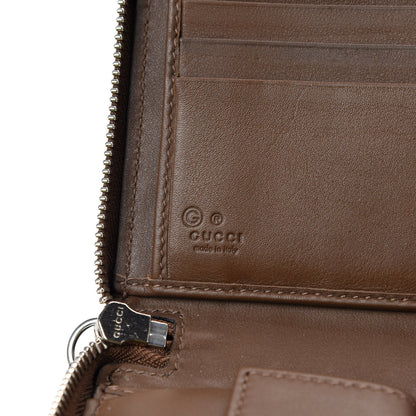 Gucci Microguccissima Large Zip Around Organizer Wallet Acero 6 of 7