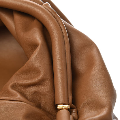 Bottega Veneta Smooth Butter Calf The Pouch Oversized Clutch Cammello 11 of 14