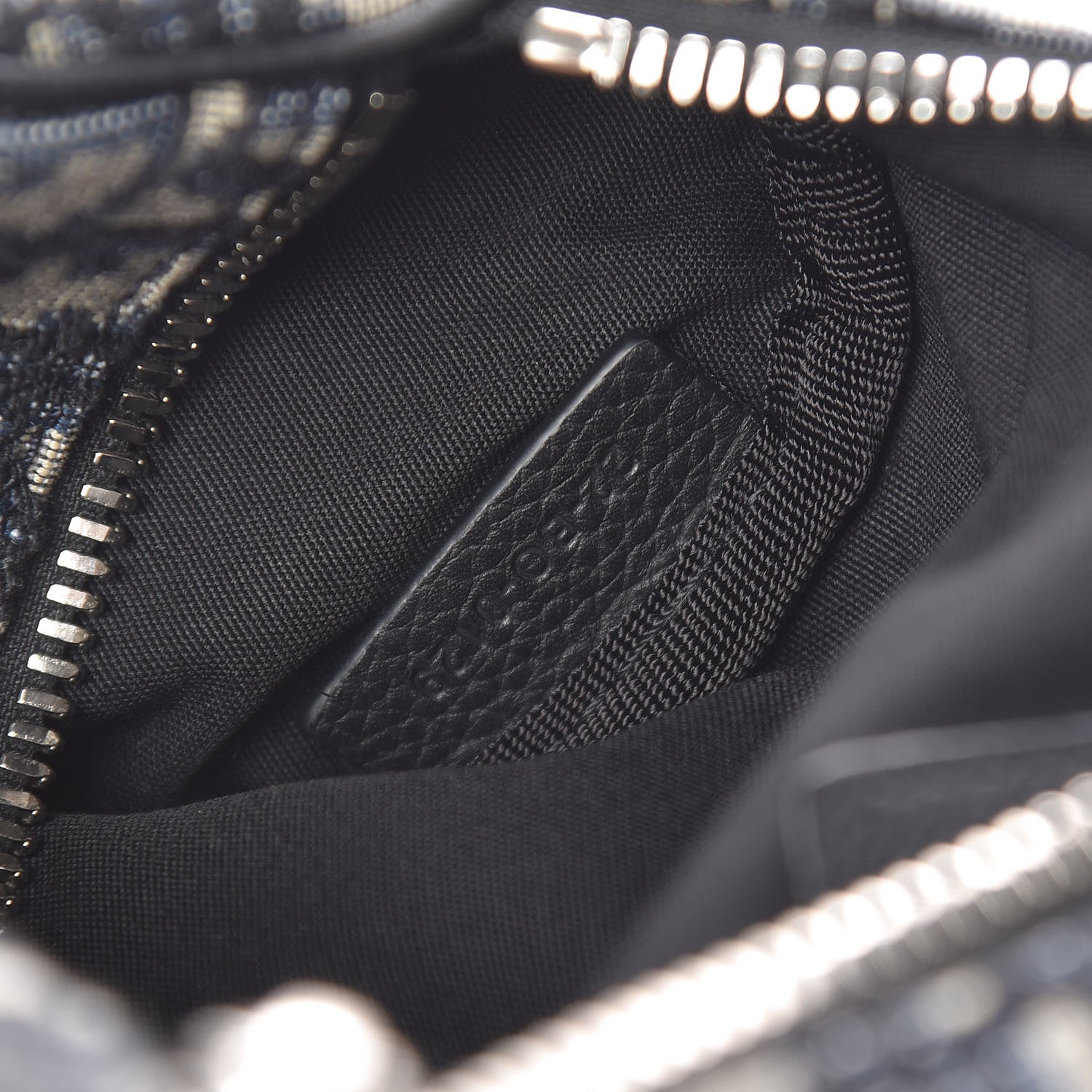 Christian Dior Oblique Roller Messenger Bag Blue 7 of 9