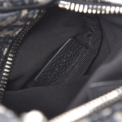 Christian Dior Oblique Roller Messenger Bag Blue 7 of 9