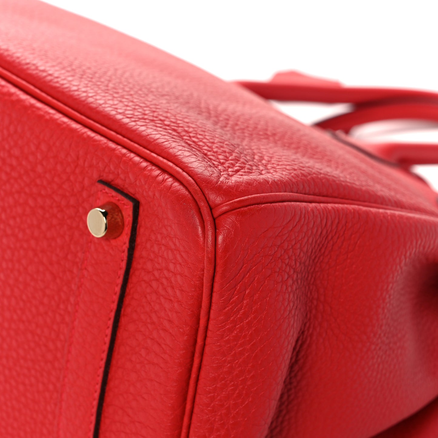 Togo Birkin 35 Rouge Casaque