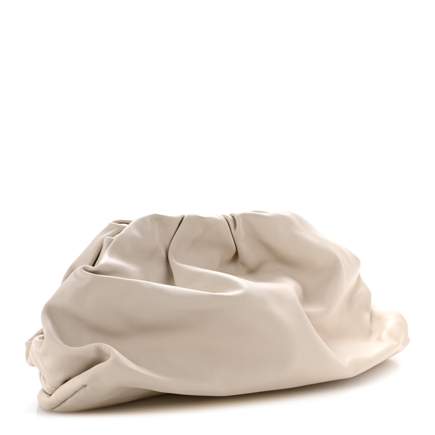 Smooth Butter Calf The Pouch Oversized Clutch Mist