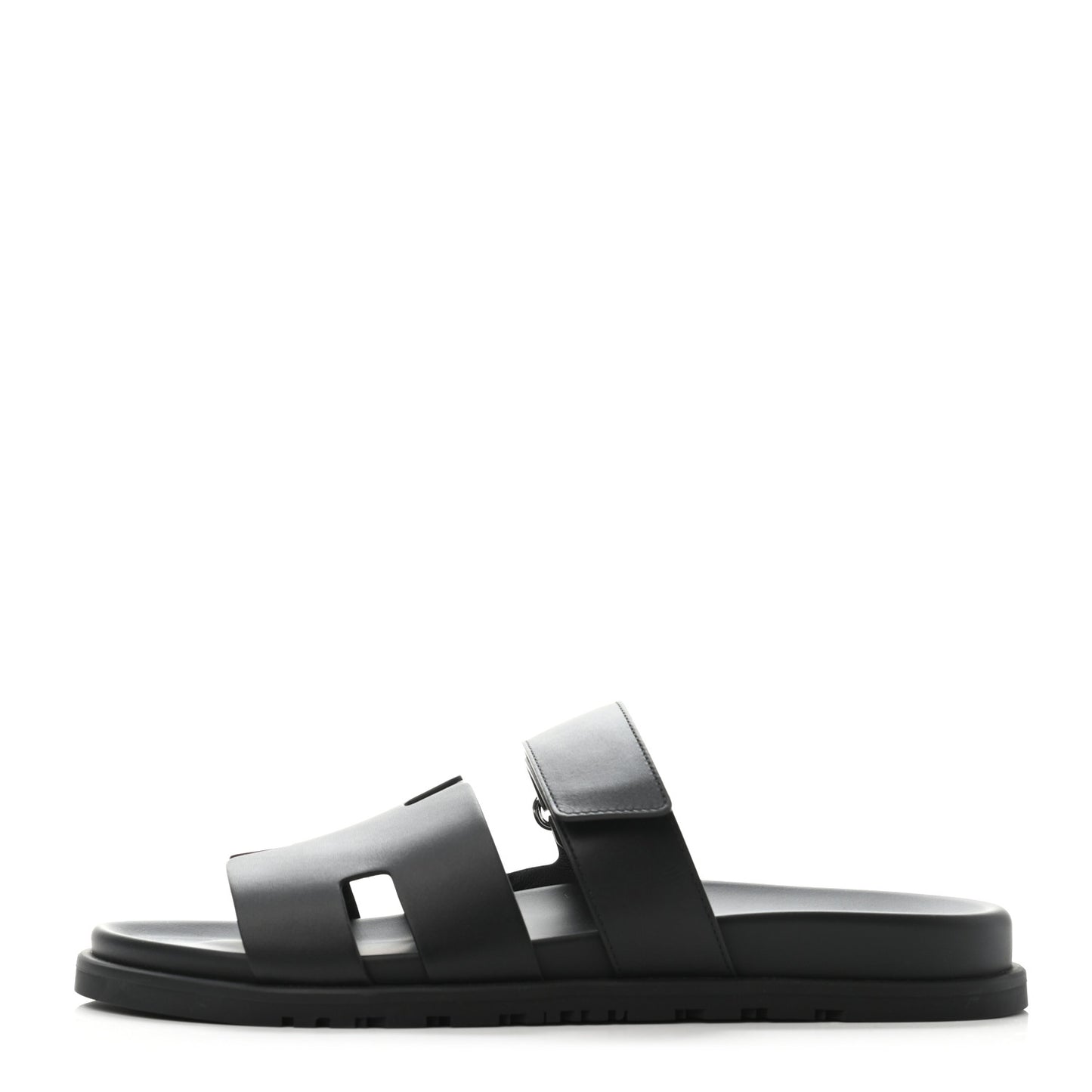 Calfskin Mens Chypre Sandals 43 Black