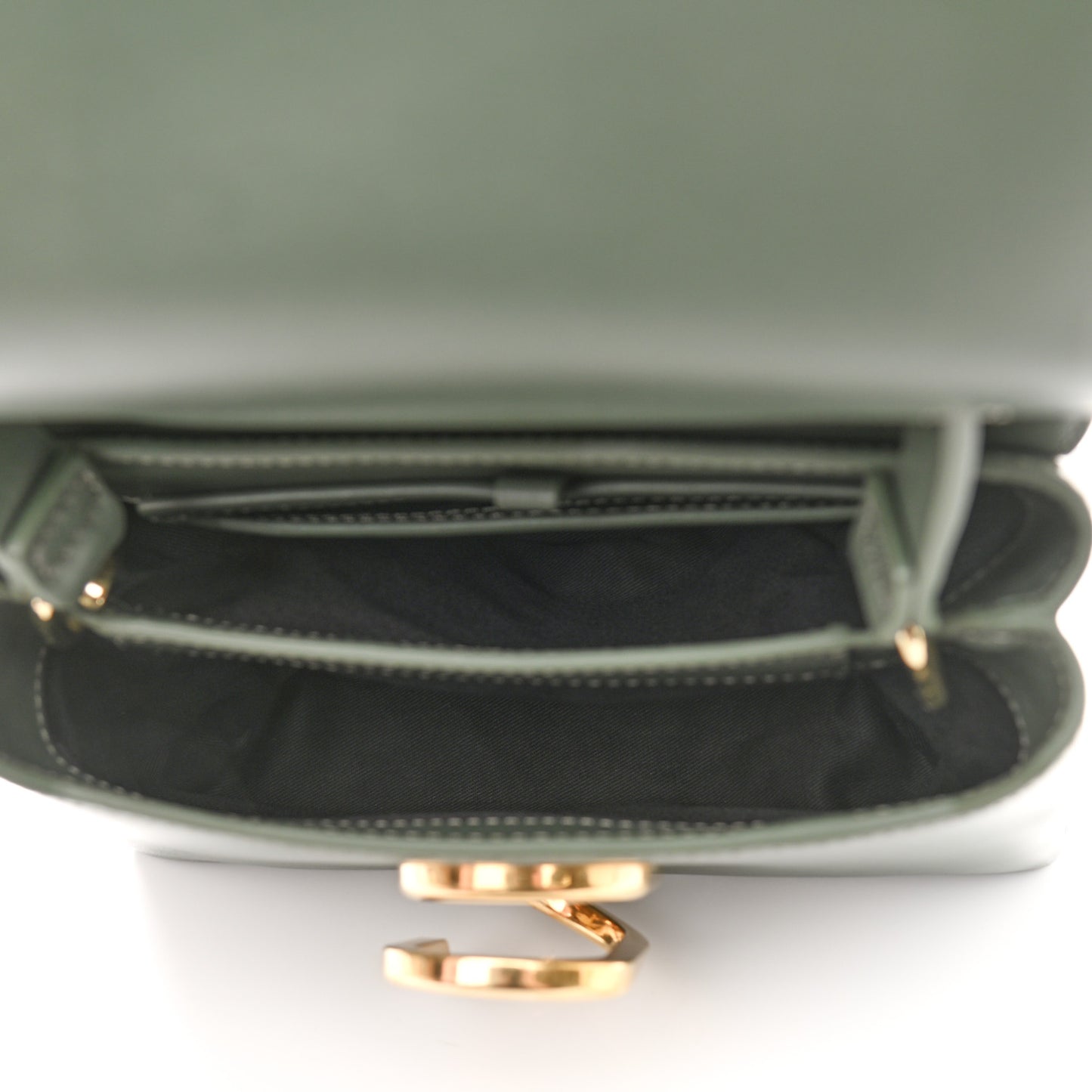 Smooth Calfskin Mini Alix Top Handle Satchel Cactus