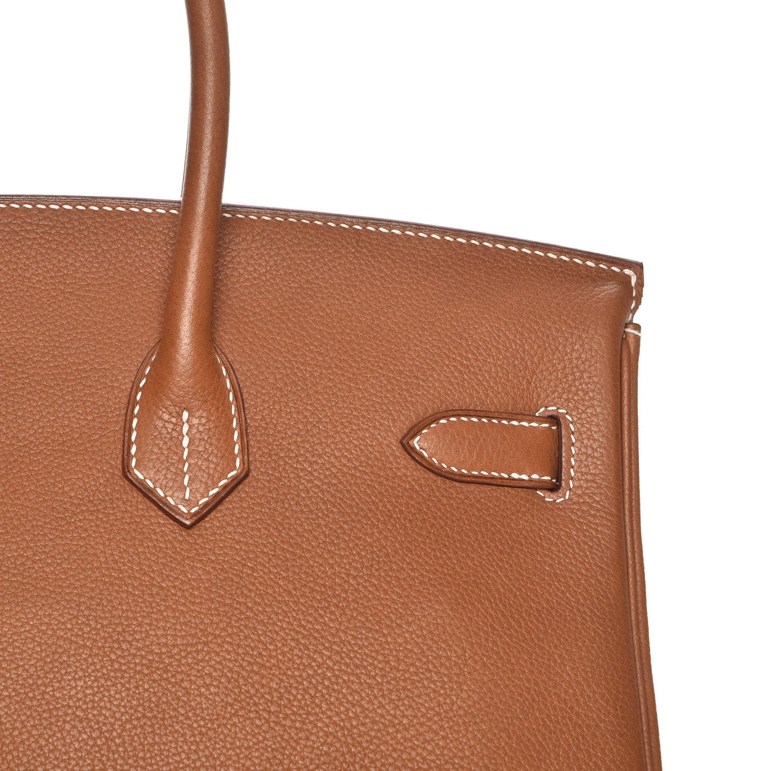 Hermes Natural Barenia Faubourg Birkin 35 Fauve 25 of 29