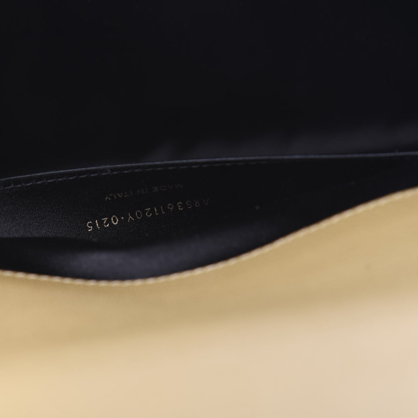 Calfskin Monogram Large Belle De Jour Clutch Beige