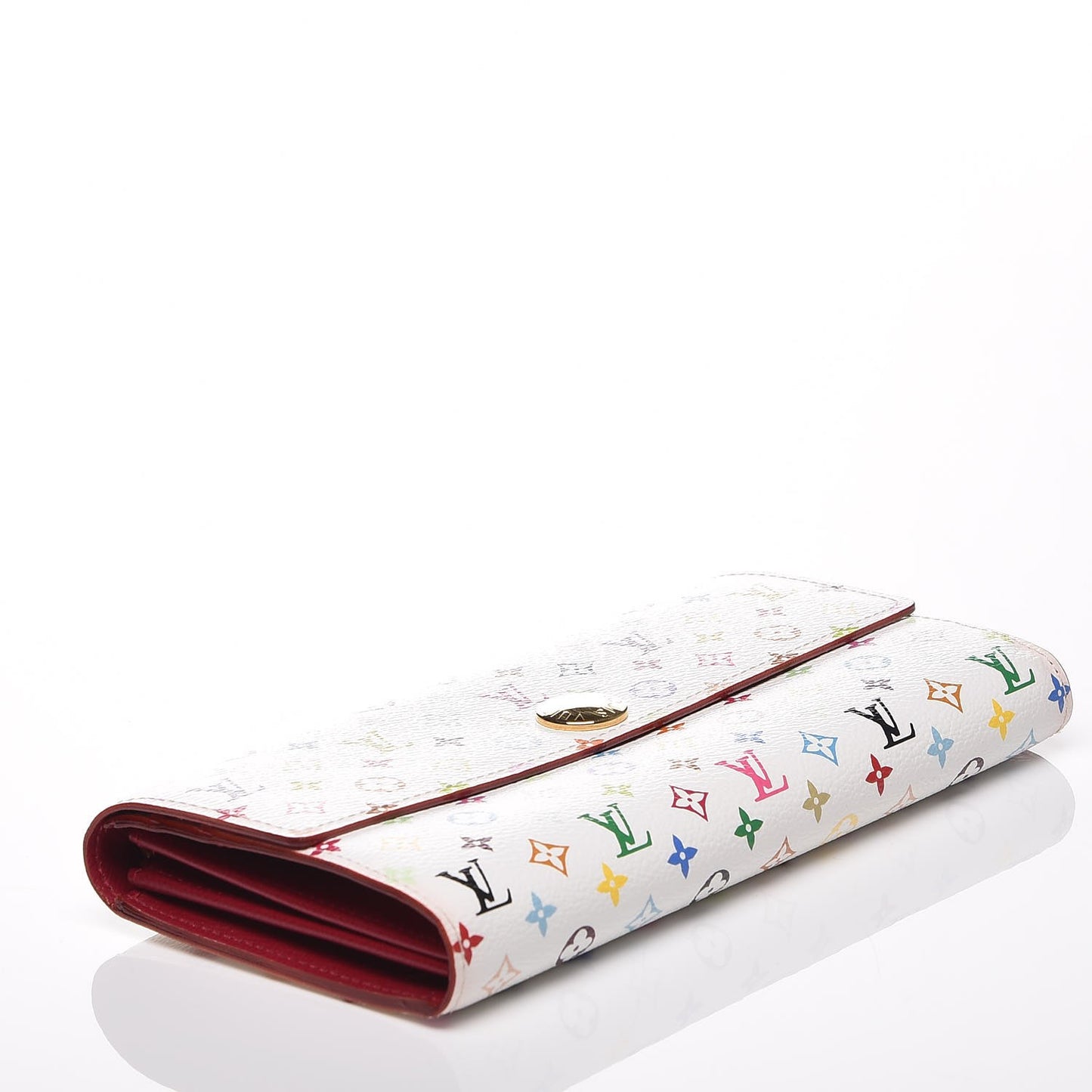 Monogram Multicolor Sarah Wallet White Eglantine
