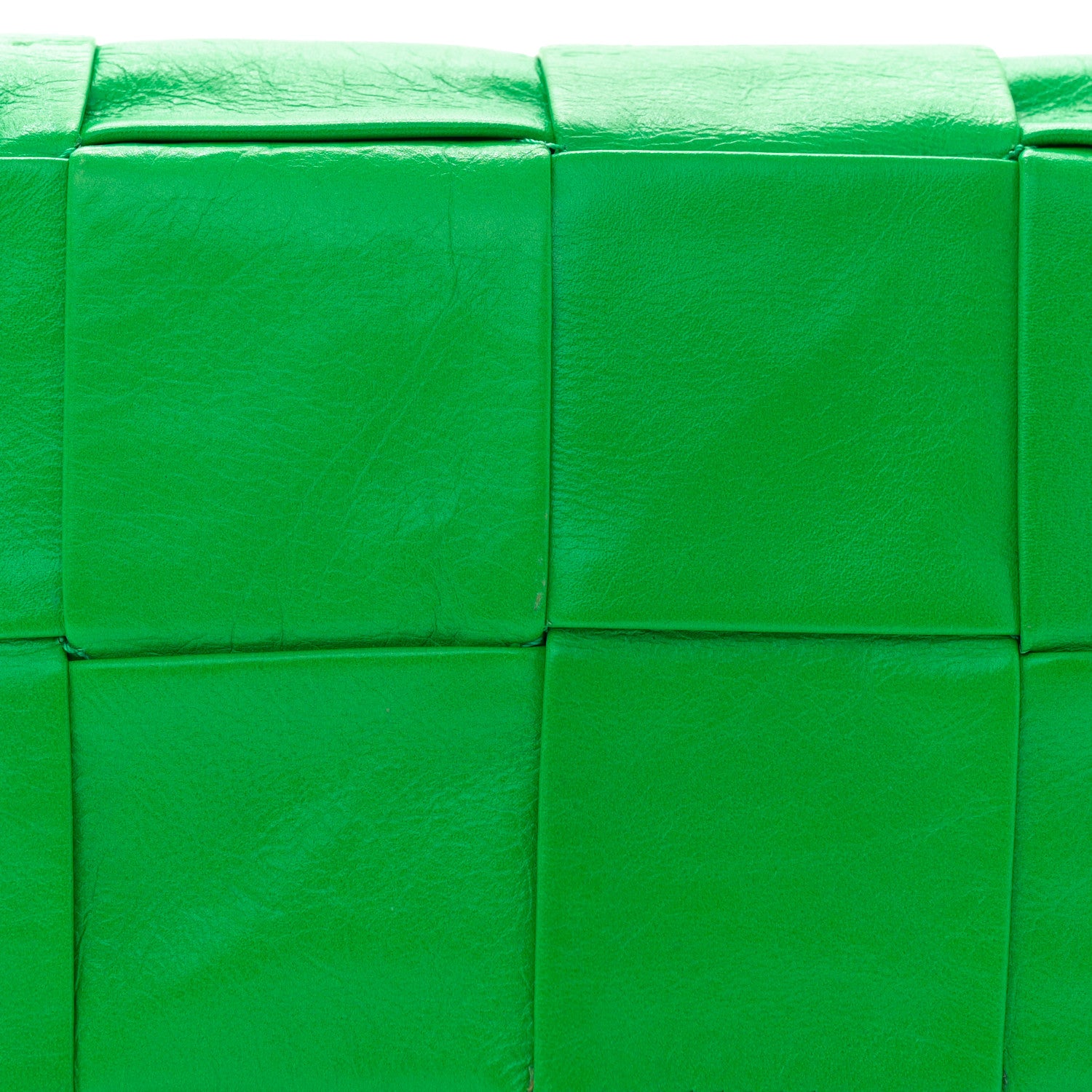 Bottega Veneta Paper Calfskin Intreccio Cassette Belt Bag Parakeet 8 of 18