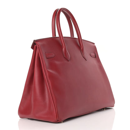 Hermes Box Birkin 35 Rouge Vif 3 of 22