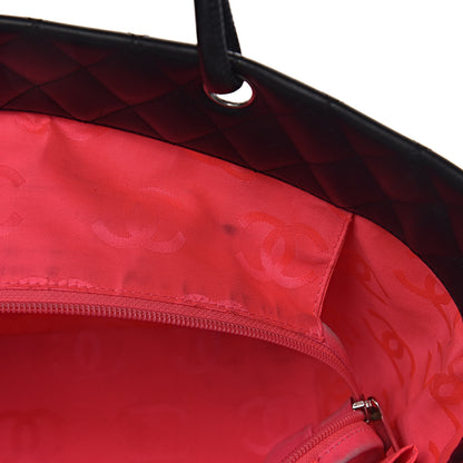 Chanel Calfskin Quilted Large Cambon Tote Black 10 of 16