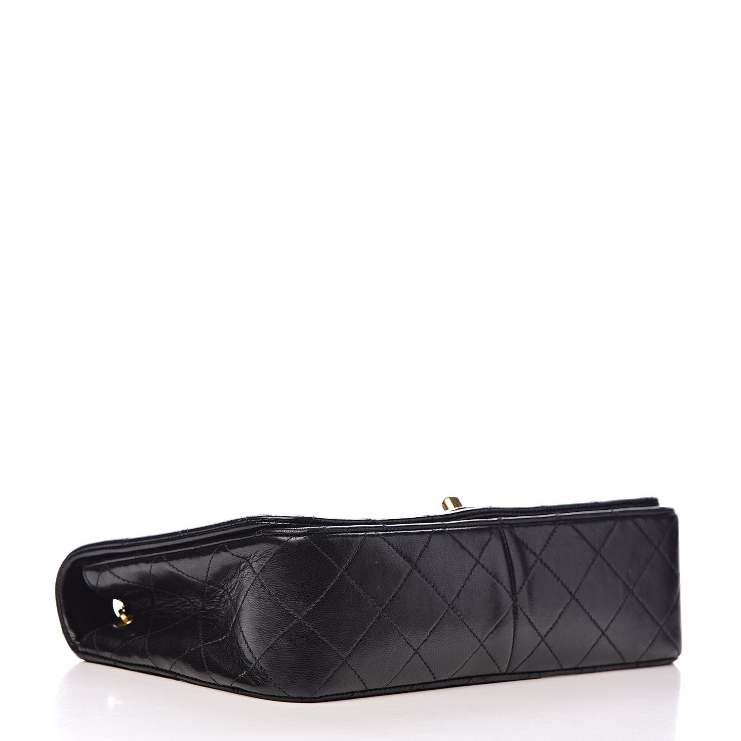 Chanel Lambskin Quilted Small Single Flap Bag Black 4 of 12